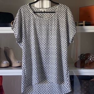Pleione checkered blouse